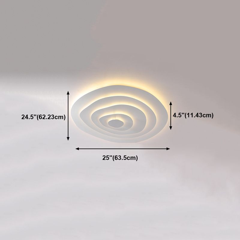 Metallic Flush Mount Ceiling Light Modern Flush Mount Ceiling Fixture