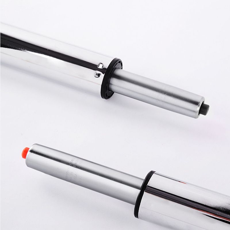 Modern Adjustable Height Swivel Armless Bar Stool with Metal Base