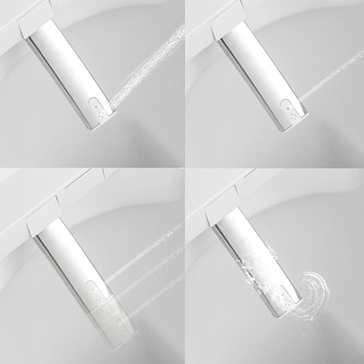 Elongated Wall Hung Toilet Ceramic Smart Toilet with Unlimited Warm Water