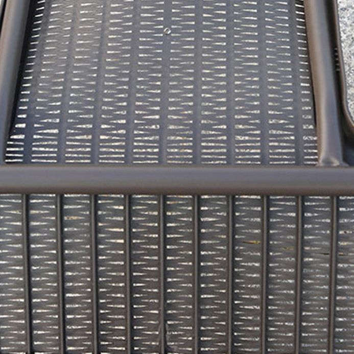 Industrial Metal Dining Armchair Stacking Patio Dining Chair