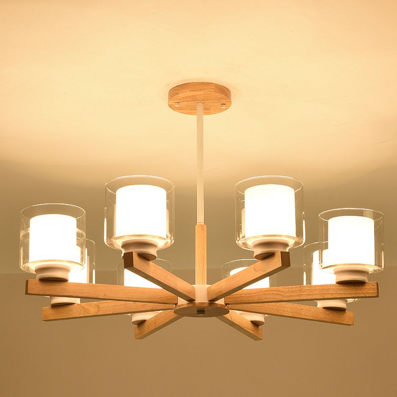 Lámpara de lámpara de cilindro de estilo nórdico Light Room Light Light.