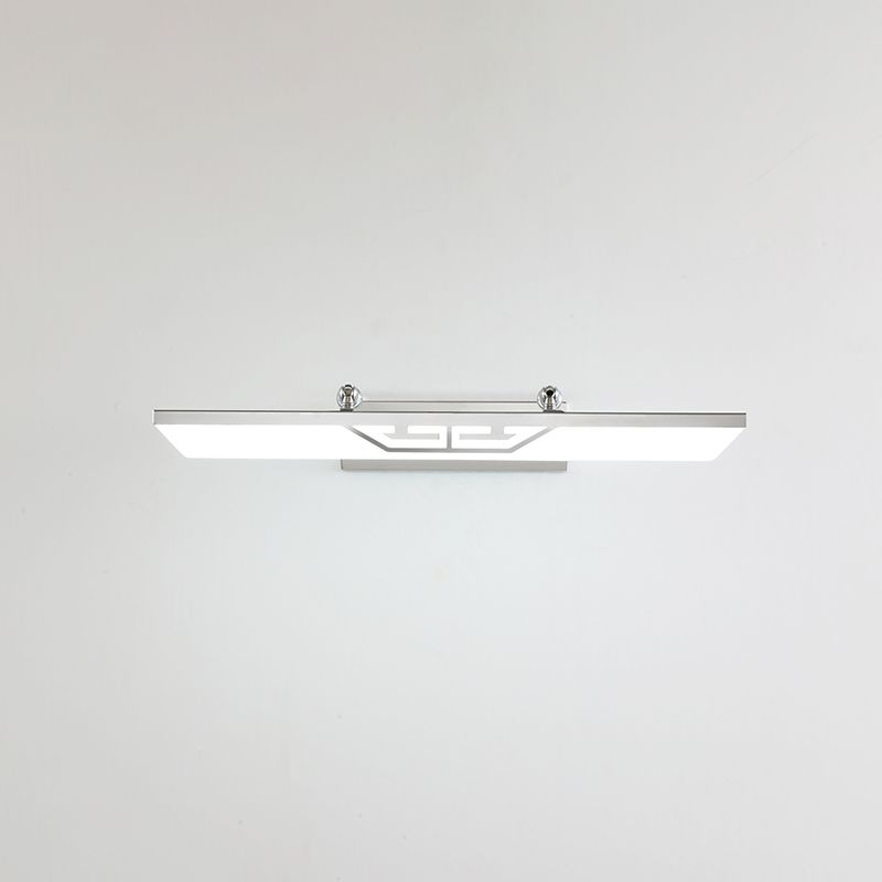 Vanité moderne en acier inoxydable Géométrie LAMPE LED évolutive LED LED pour chambre à coucher
