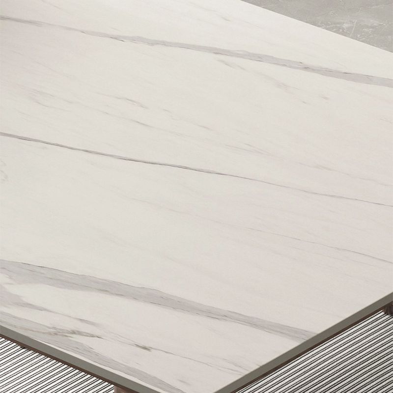 Modern Style Furniture Rectangle Stone Dining Room Table for Kitchen