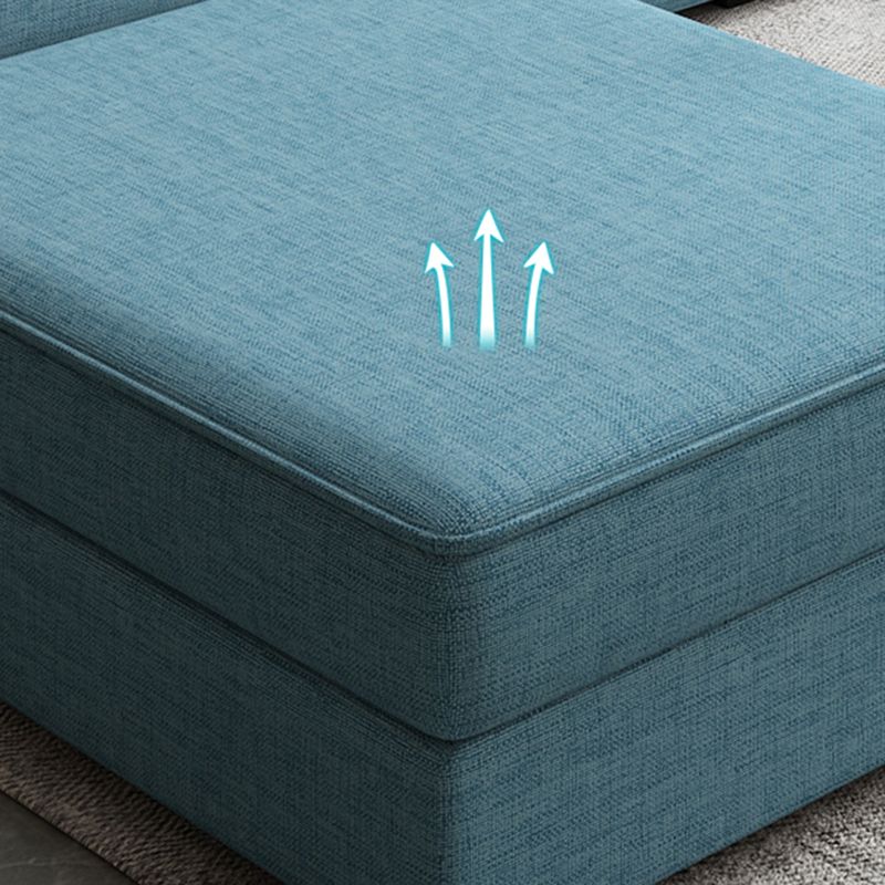 U-Shaped Sofa Sectional Pillow Top Arm Sectional Sofa Set with Pillows