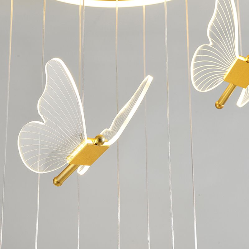Moderner Butterfly Hanging Deckenleucht