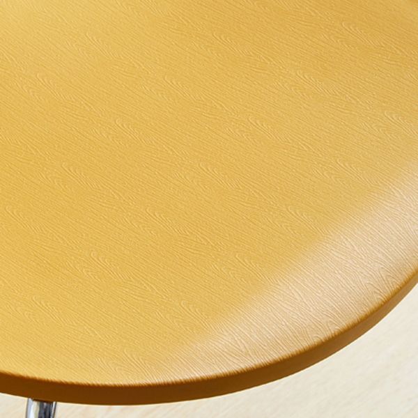 Modern Style Side Chair Plastic Metal Dining Chair for Home Use