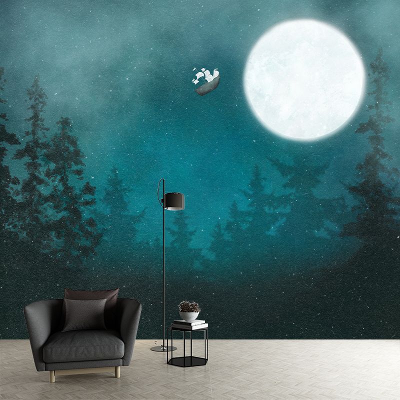 Illustration Environmental Wall Mural Wallpaper Dreamland Living Room Wall Mural