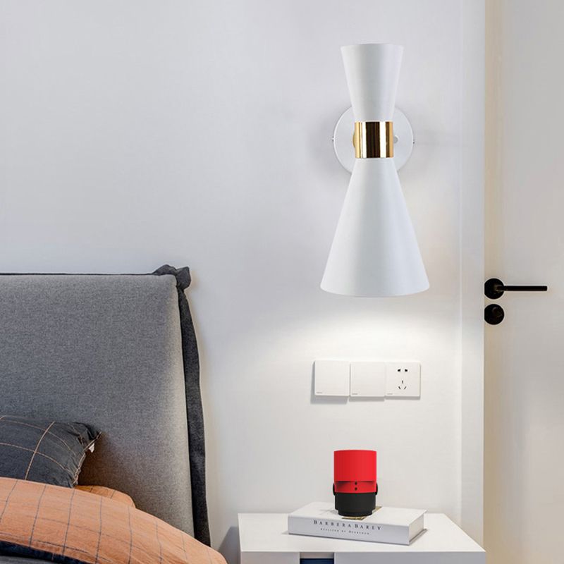 Metal Geometric Shape Wall Light Modern Style Wall Light Sconce