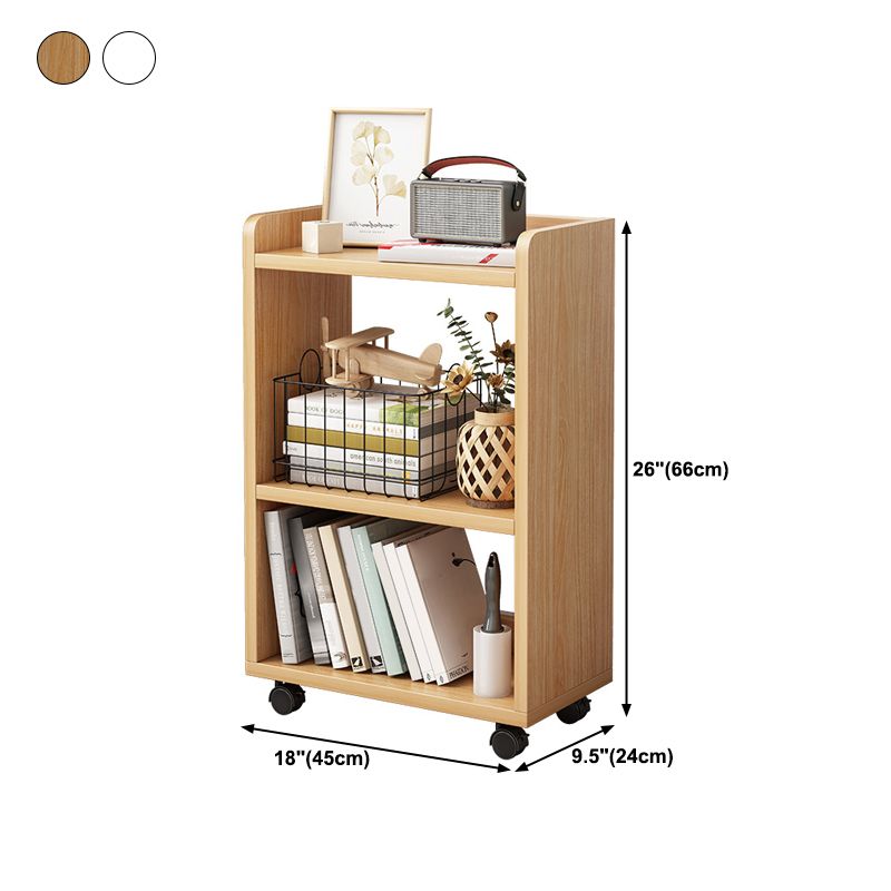Scandinavian Shelf Bookcase Open Back Bookcase for Home Office