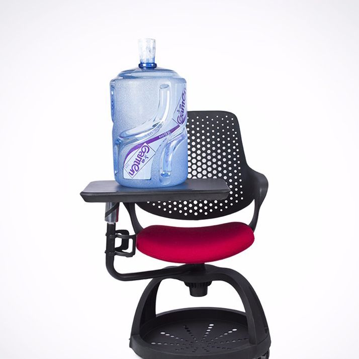 Modern No Distressing Conference Chair Plastic with Swivel Wheels Chair