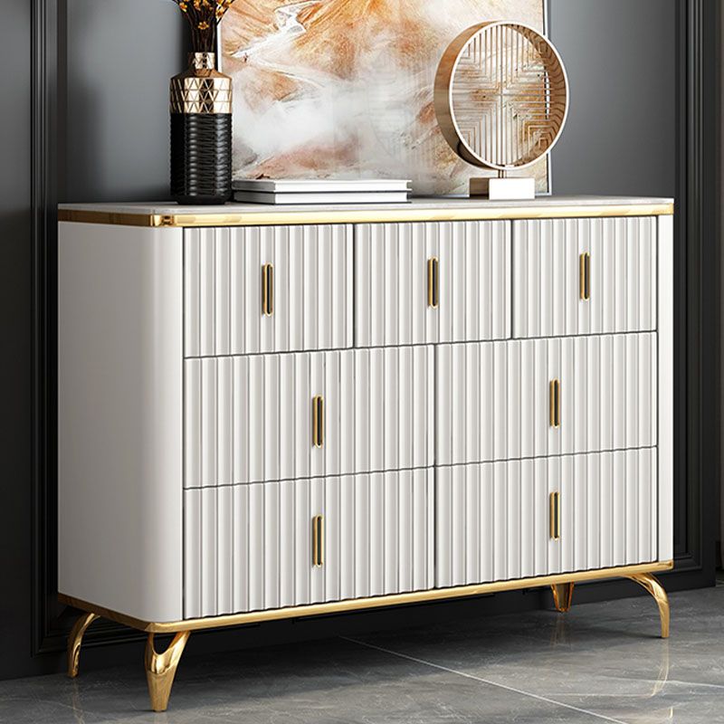 15.21-inch W Contemporary Storage Chest Stone Storage Chest Dresser