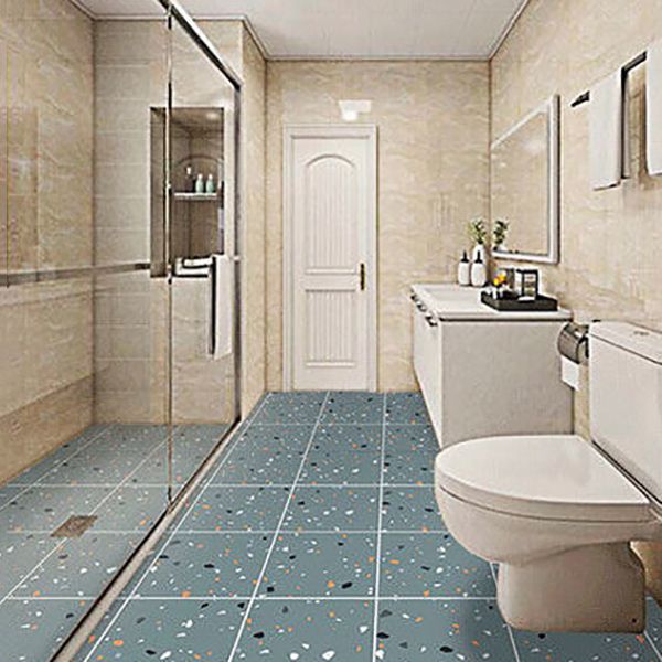 Modern Vinyl Flooring Geometric Pattern Self Adhesive PVC Flooring