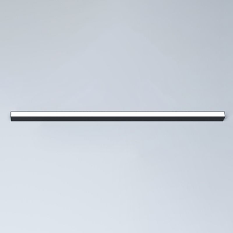 Modern Style Linear Flush Mount Light Metal 1-Light Flush Mount Light Fixture