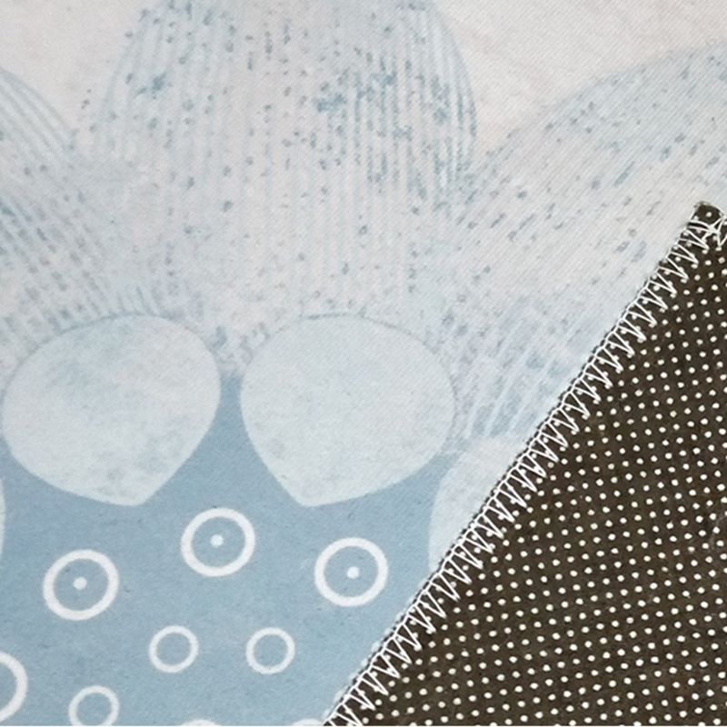 Simplicity Matrix Pattern Carpet Polyester Indoor Rug Stain Resistant Area Rug for Living Room