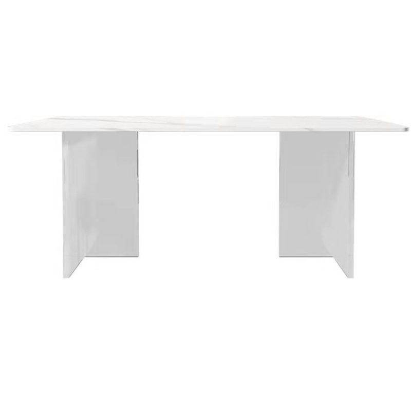 Modern 1/2/5/7 Pieces Dining Set Rectangle Stone Dining Table for Dining Room