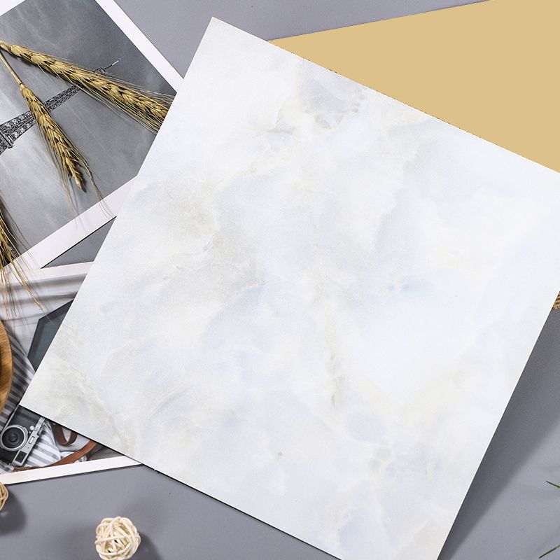 Indoor Vinyl Tile Peel and Stick Dirt Resistant Square Vinyl Tile