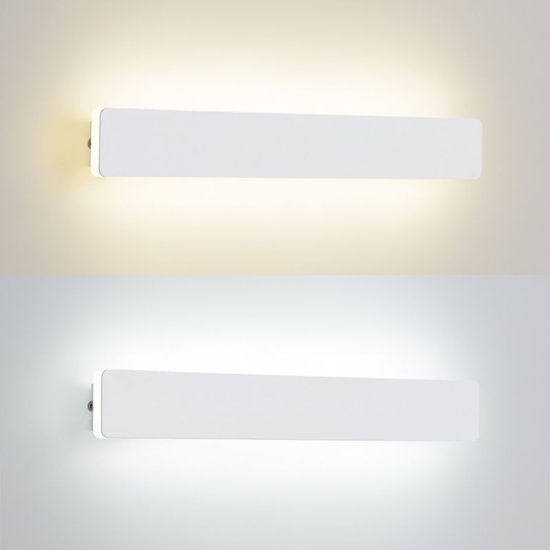 Éclairage de mur en métal linéaire