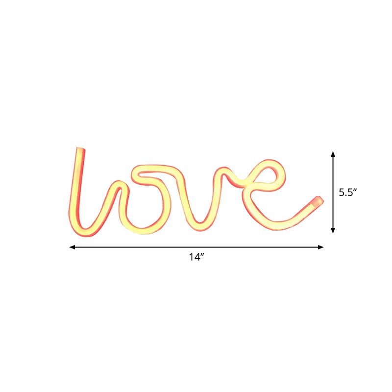 White Geometrical Nightstand Lamp Modern Style USB Powered LED Plastic Wall Light