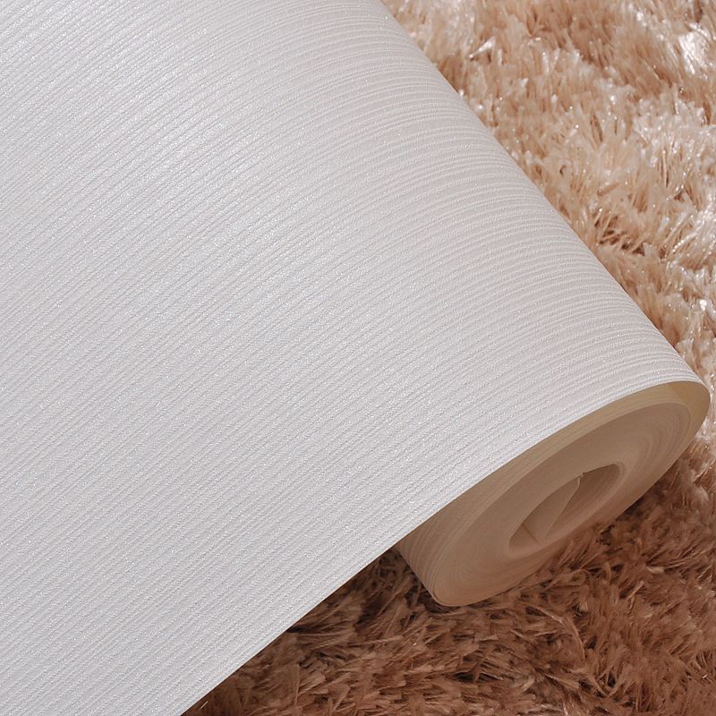 Pure Colored Wallpaper Roll Modern Non-Pasted Dinning Room Wall Decor, 57.1-sq ft