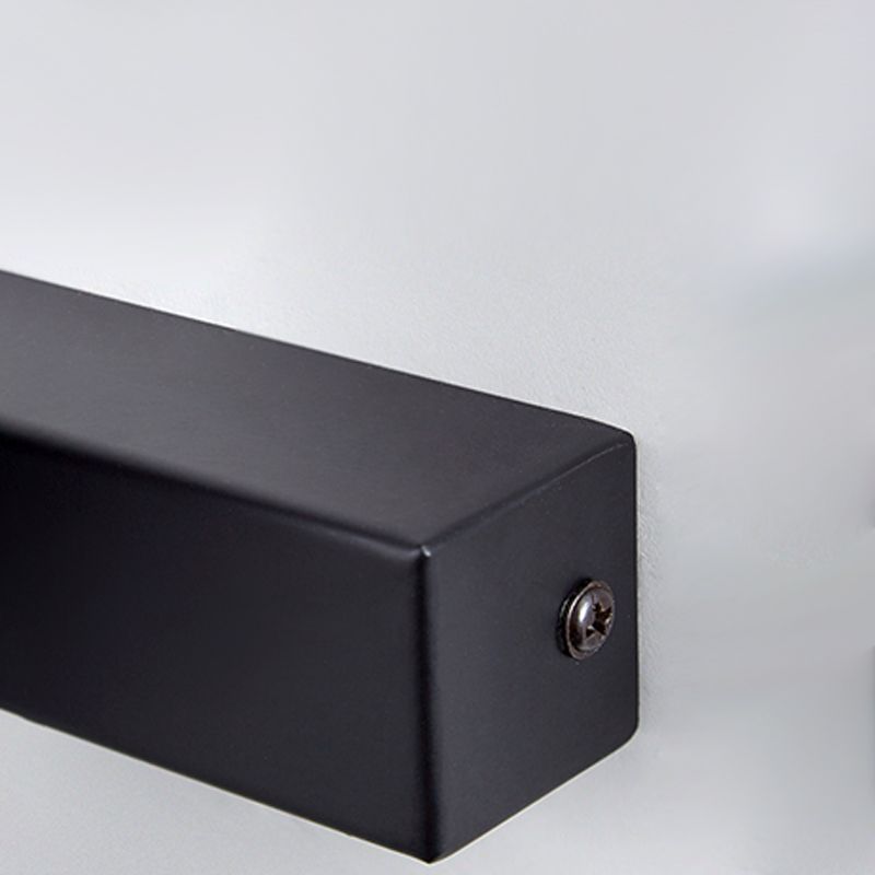 Contemporary Style Metal Wall Sconce 1 Light Led Rotating Wall Light for Living Room