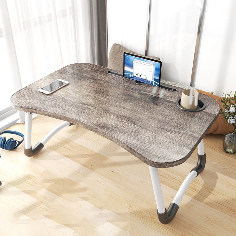 Bedroom 10.24" Tall Laptop Table Floating Wooden Writing Desk
