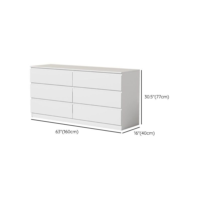 Modern Storage Chest Manufactured Wood Storage Chest Dresser , 15.6 Inch W