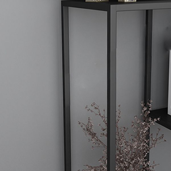 Etagere Metal Bookshelf Industrial Open Back Storage Bookcase