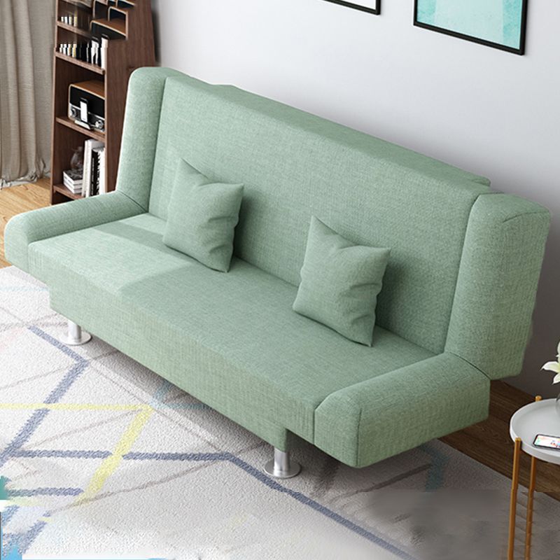 Coton mélange canapé moderne 23 "w canapé arrière canapé sans bras pour le salon