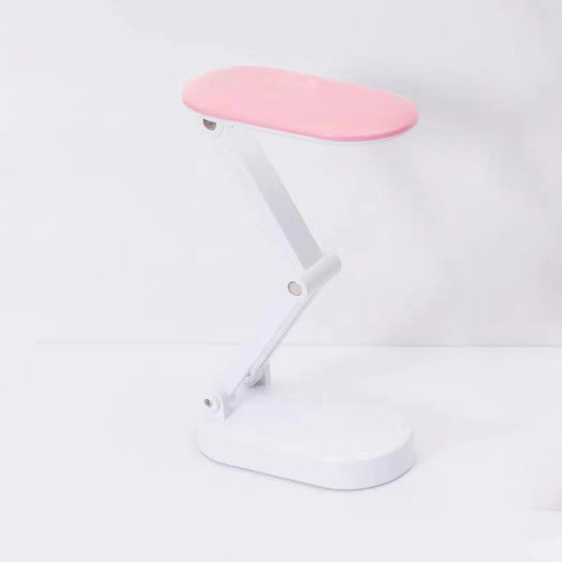 Modern Folding Table Lamp With USB Port Oval Touch-Sensor Control Table Light