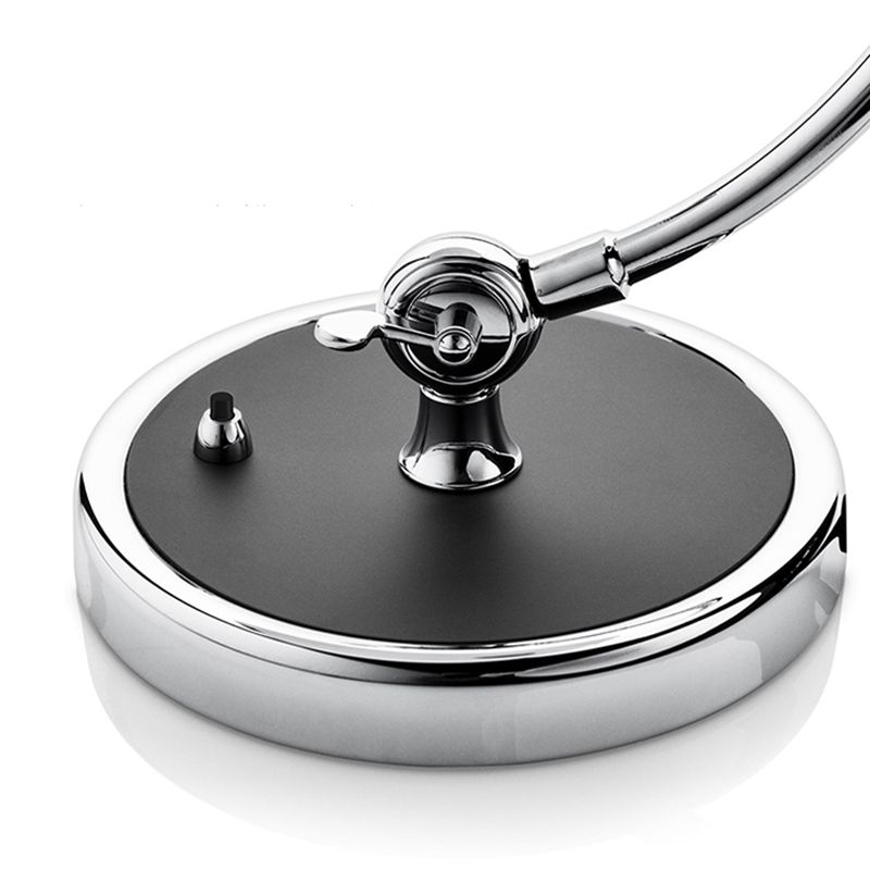 Nordic Arc Table Lamp Colorful Single Light Table Lamp with Metal for Bedroom