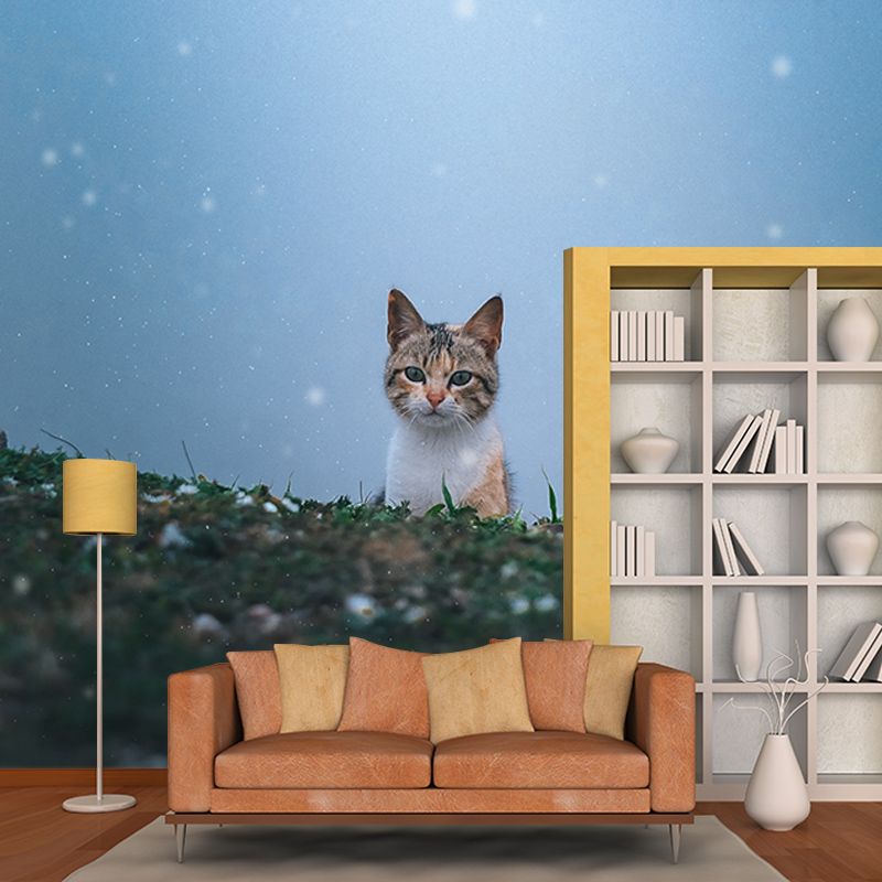 Modern Photography Mural Wallpaper Animals Living Room Wall Mural