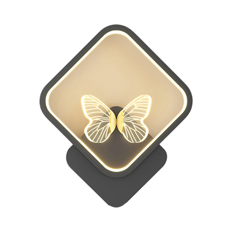 Nordic Style Iron Wall Light Geometry Shape Wall Lamp for Children's Room