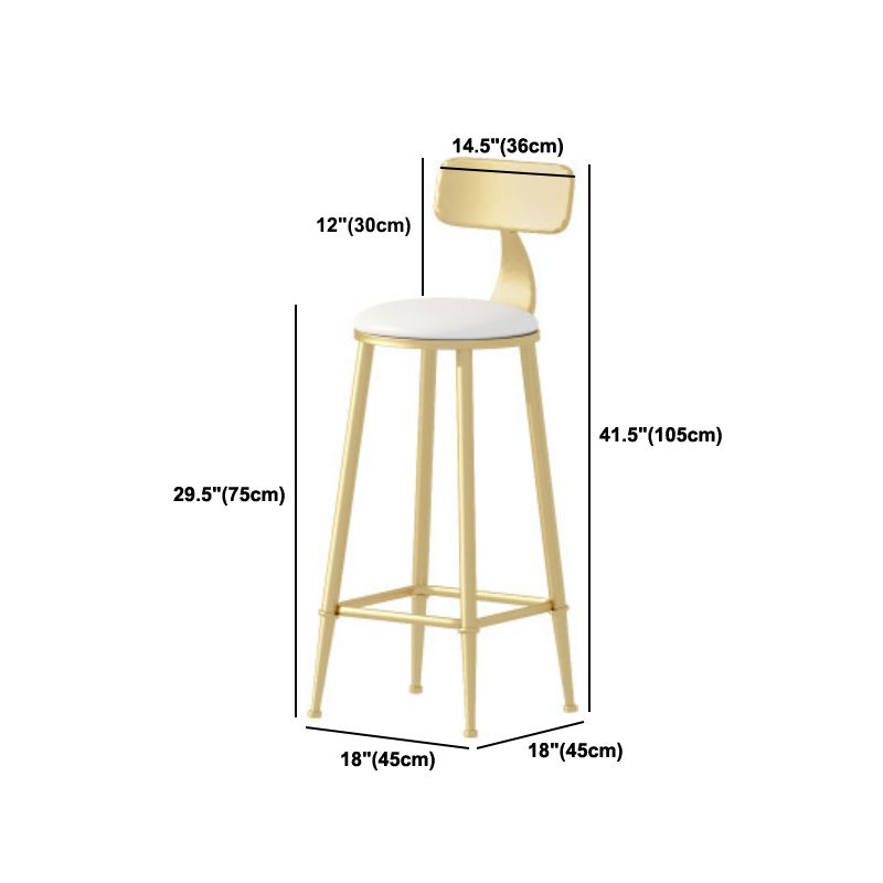 Rectangle Footrest Pub Table Set Glam 1/2/3/4/6 Pieces White Coffee Shop Bistro Set