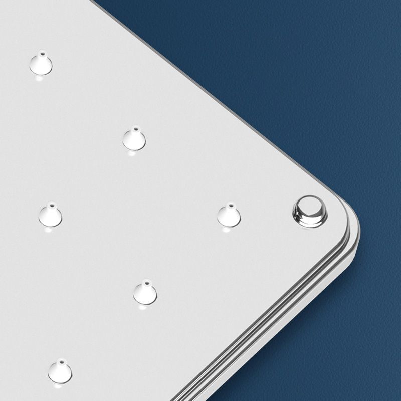 Wall Mounted Rectangle Shower System Spot Resist Copper Modern Style Shower System