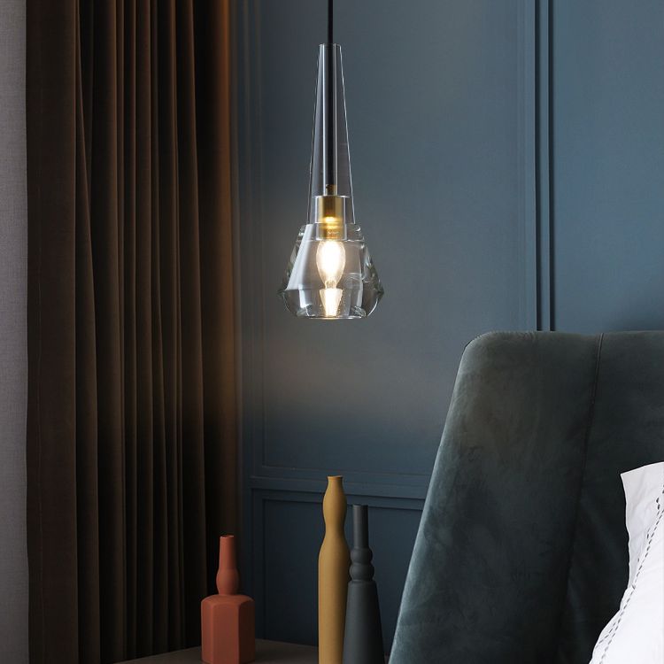 Finitura in ottone Mini Crystal Crystal Light Modern Style Modern Style Light per soggiorno bar Caffetteria bar