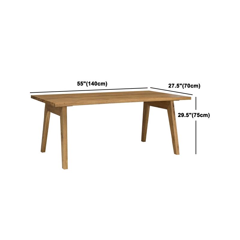 Modern 1/10 Pieces Dining Set Rectangle Pine Wood Dining Table for Dining Room