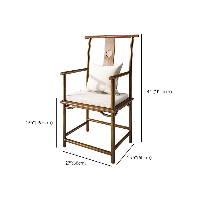 Contemporary Style Chair Wood Dining Accent Chair for Kitchen