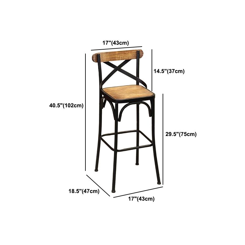 Rectangular Solid Wood Bar Table Set Industrial 1/4/7 Pieces Counter Table with Stools