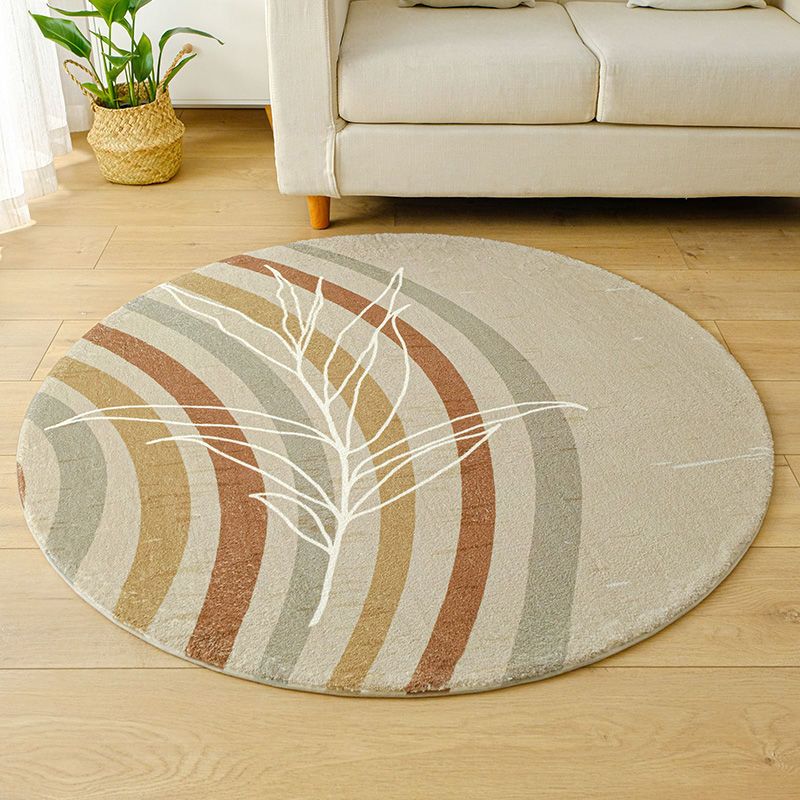 Abstract Lines Rug Indoor Rug Washable Area Carpet for Living Room Decor