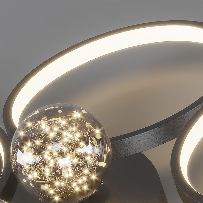 Nordic Style Deckenleuchte LED Leuchtmittel Warm Zimmer Licht Shop Licht