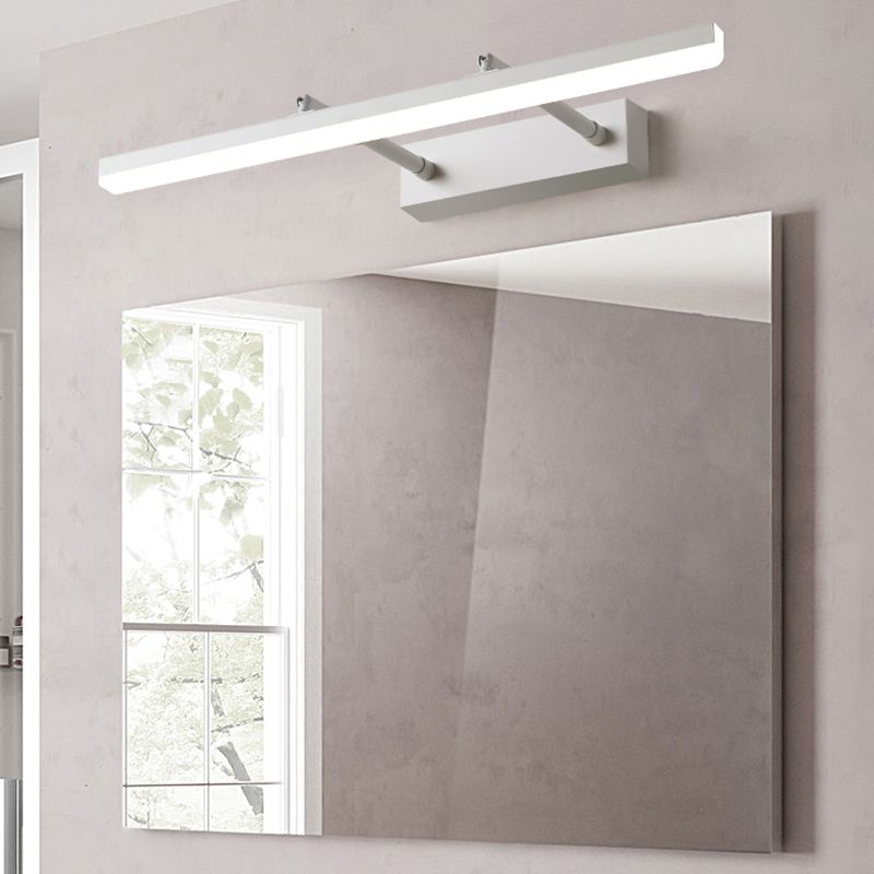 Modern Tube Vanity Lighting Fixtures Metal 1 Light Vanity Wall Sconce