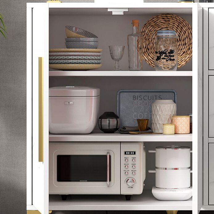 Ultra Modern Wood Combo Dresser Horizontal Storage Chest Dresser for Bedroom