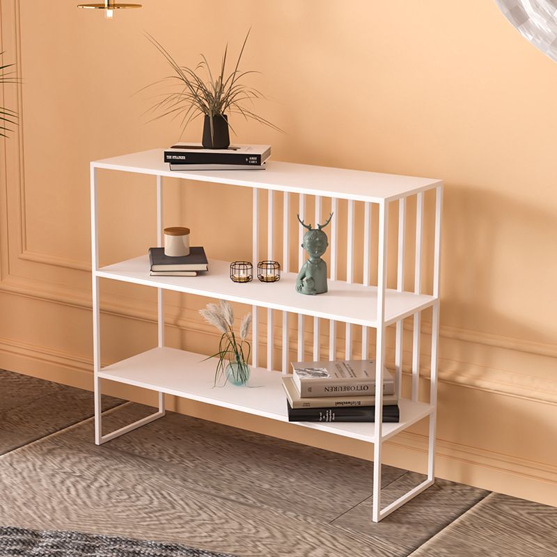 3-shelf with Rectangular Shelves Bookshelf 11.8" W Etagere Shelf Bookcase