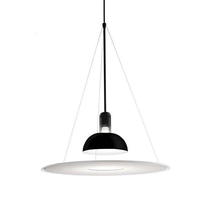 Suspension en forme de bol Light Postmodern 1-Light Pendentif pour le salon