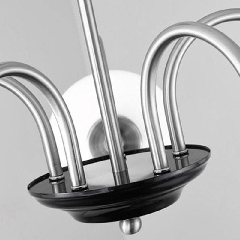 Moderner künstlerischer Anhänger Light Glass Globe Kronleuchter für Wohnzimmer