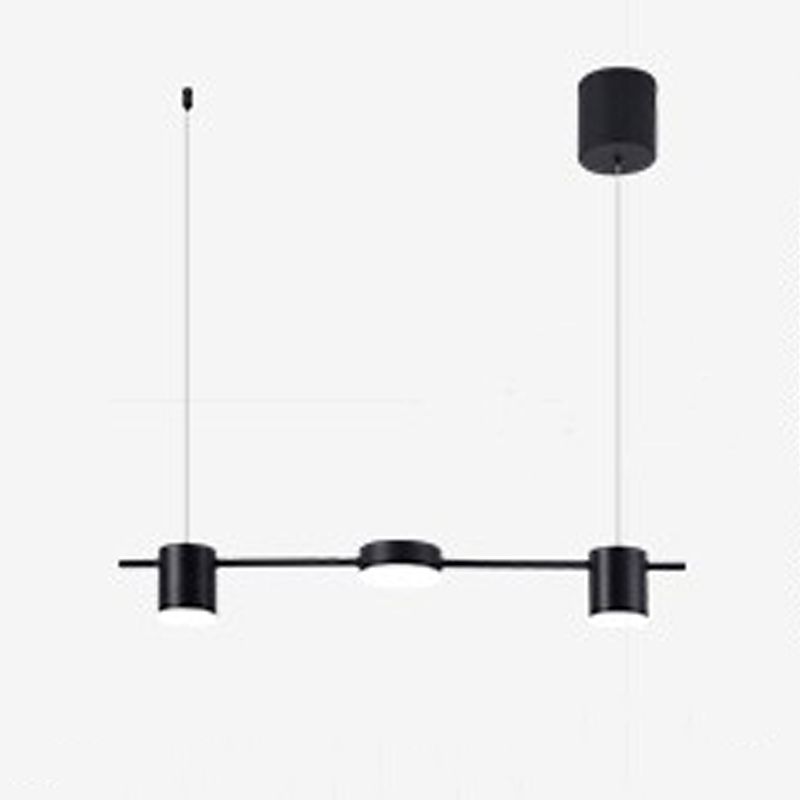 Cylinder Island Lighting Fixtures Contemporary Metal Island Lighting Ideas