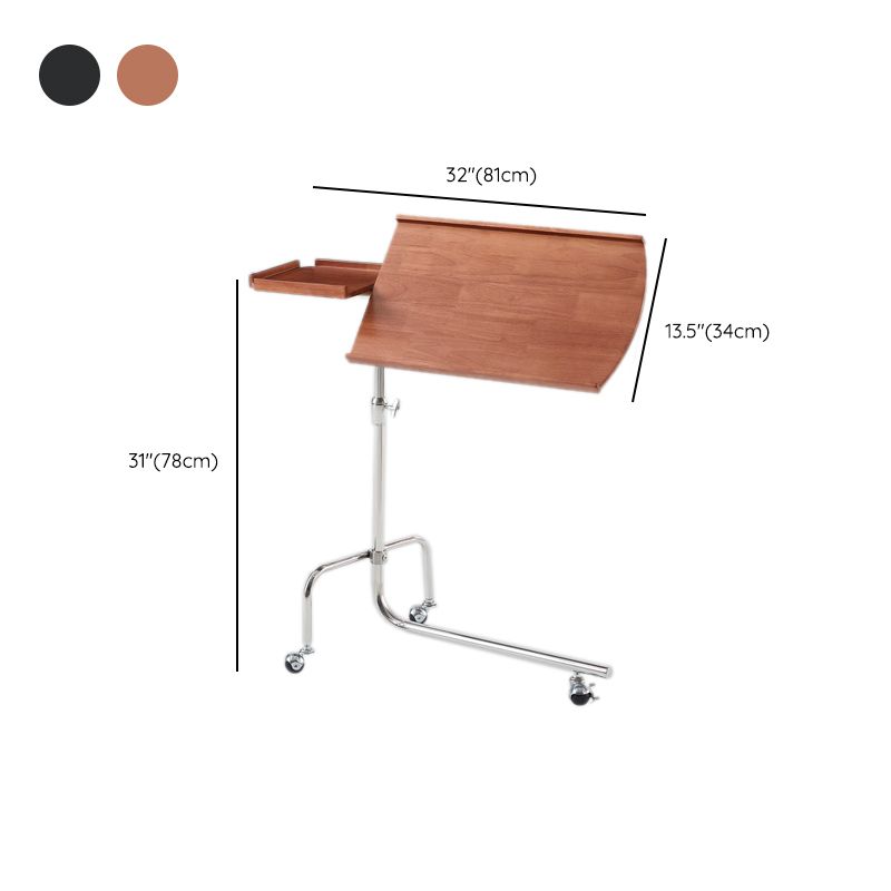 Adjustable Coffee Cocktail Table for Living Room with Wheels