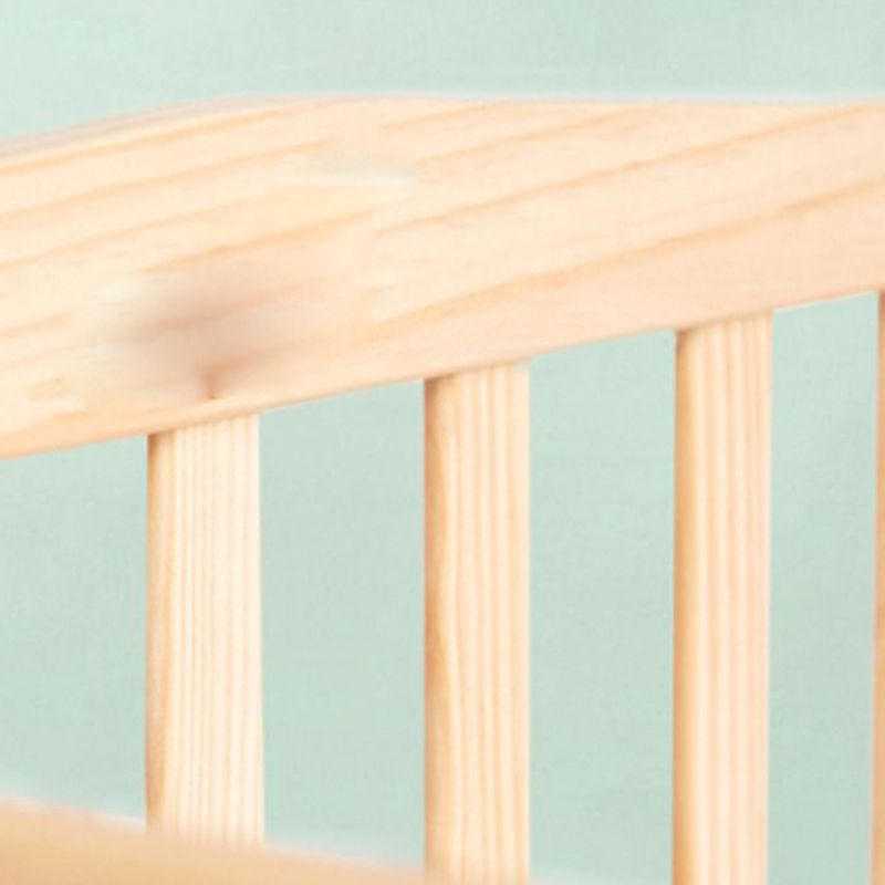 Solid Wood Baby Changing Table Flat Top with Storage Shelf for 0-1 Years Old