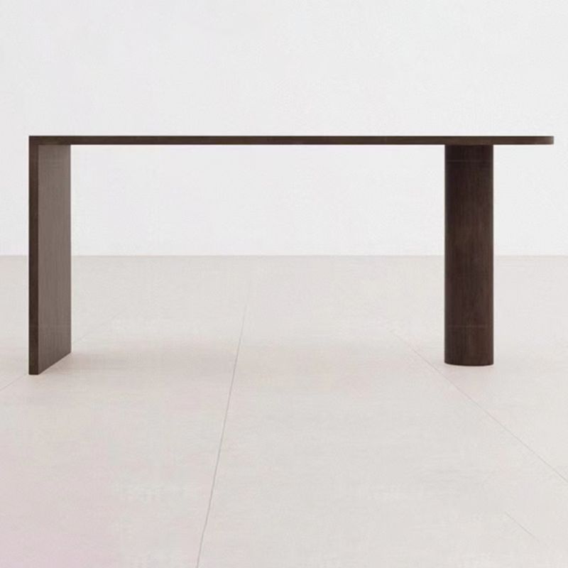 Industrial Style Rectangle Bar Table 1/2/5 Pieces Wood Bar Table Set for Kitchen