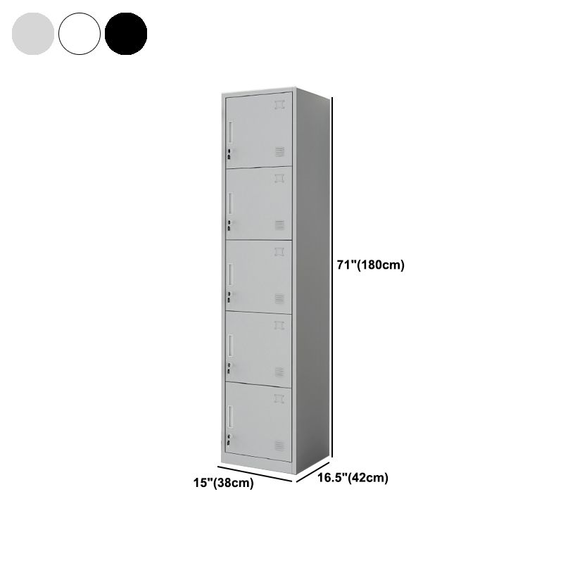 Steel Contemporary Wardrobe Closet Hinged Wardrobe Armoire for Home
